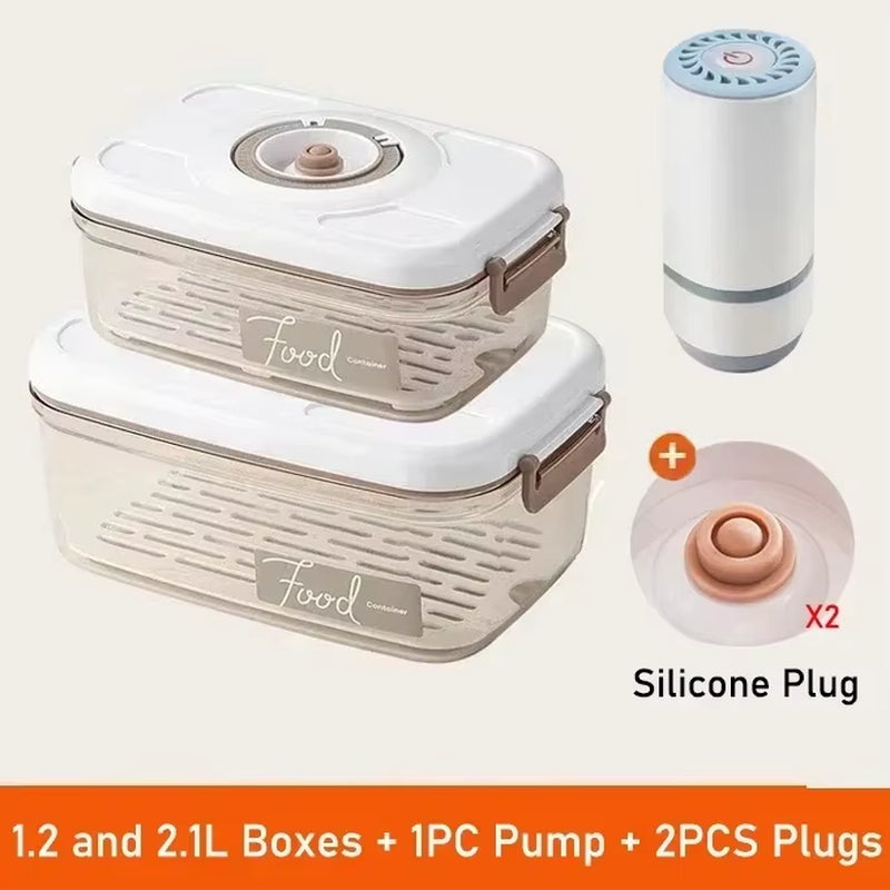 Boîte de Conservation Sous Vide 🍱 | Récipient Alimentaire Hermétique Grande Capacité