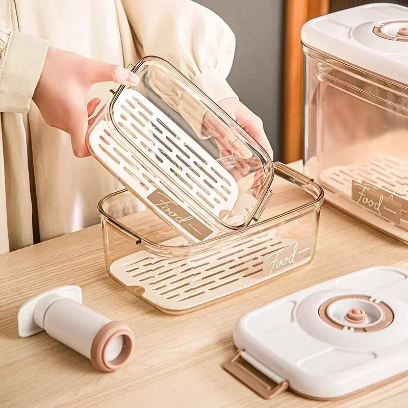 Boîte de Conservation Sous Vide 🍱 | Récipient Alimentaire Hermétique Grande Capacité