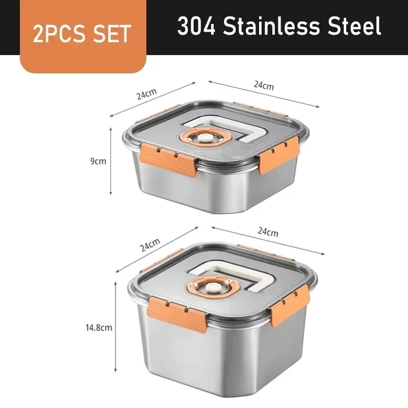 Boîte de Conservation Sous Vide 🍱 | Récipient Alimentaire Hermétique Grande Capacité