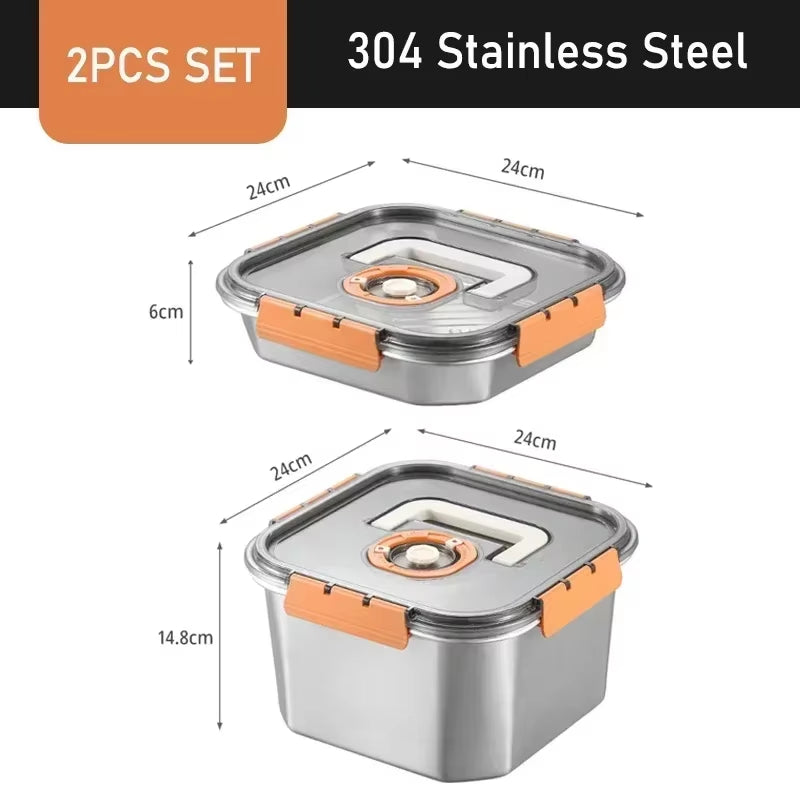 Boîte de Conservation Sous Vide 🍱 | Récipient Alimentaire Hermétique Grande Capacité